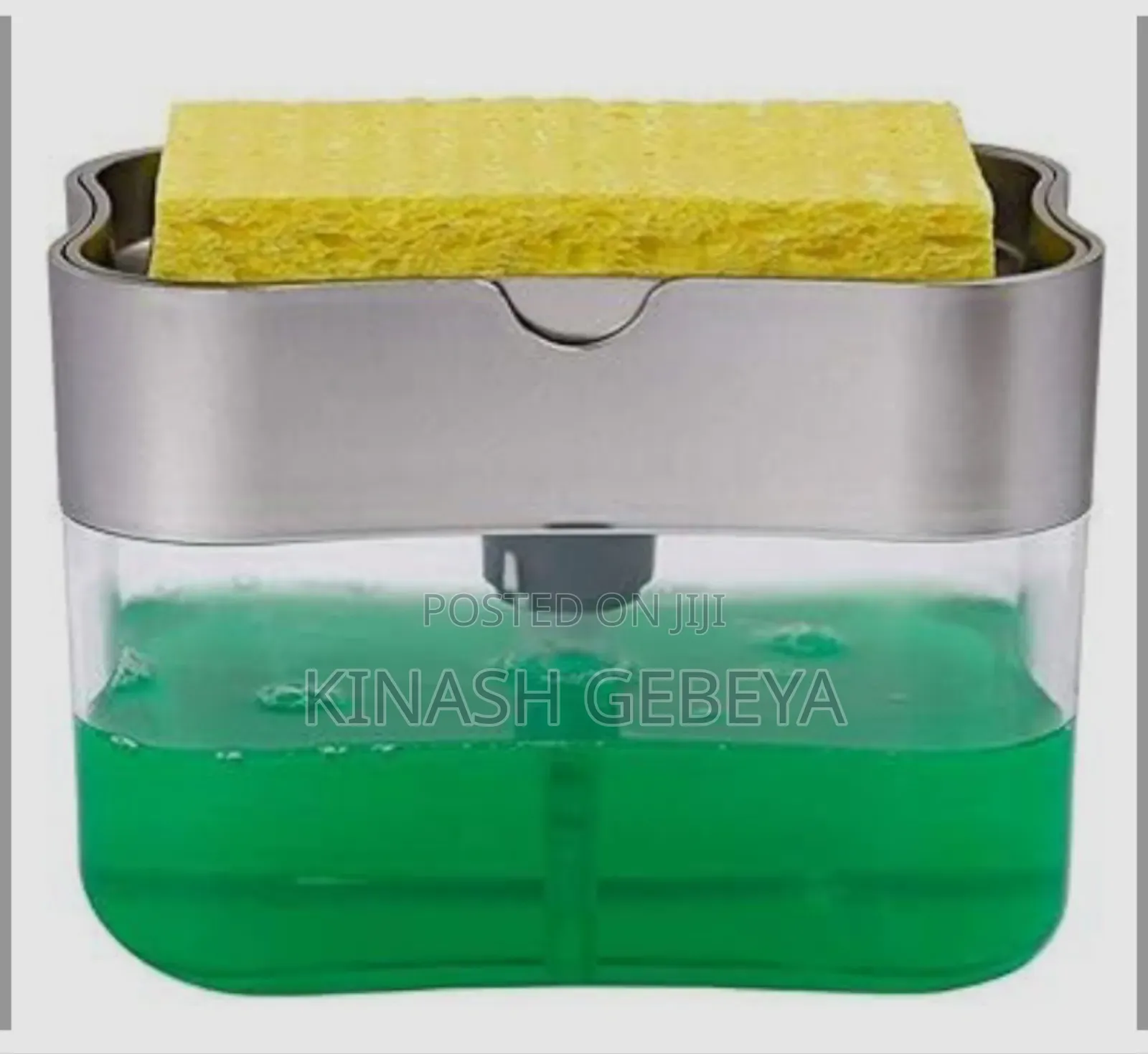 Soap Pump Dispenser With Sponge