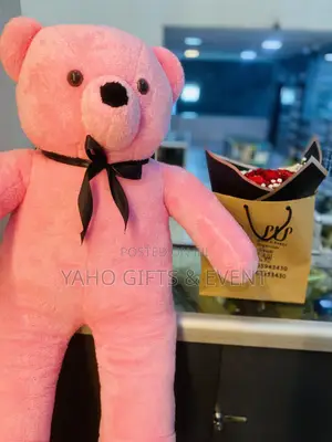 1xl Teddy Bear With Flower