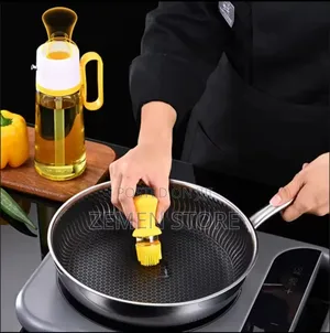 2in1 Oil Dispenser Bottle With Silicone Brush No Drip