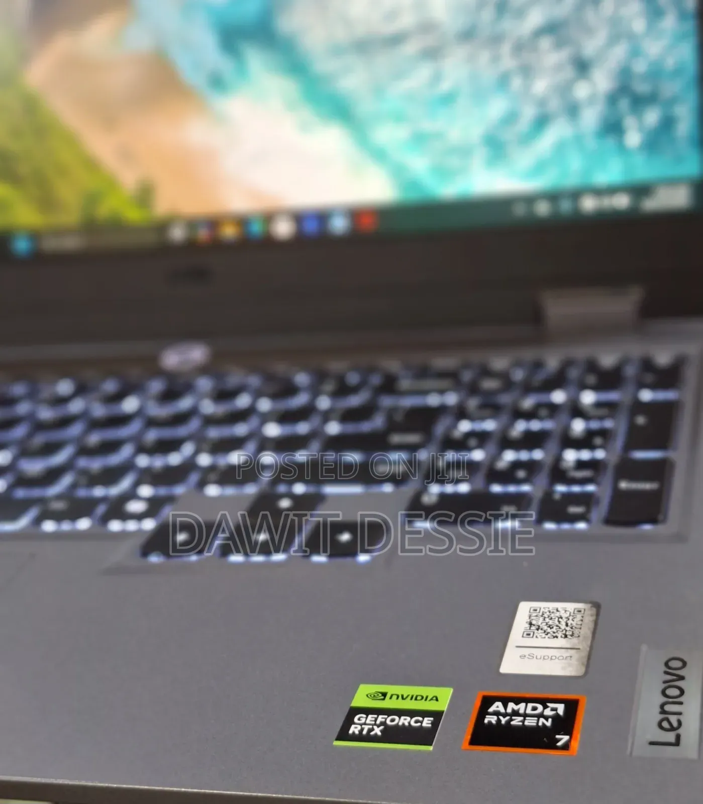 New Laptop Lenovo 16GB AMD Ryzen 7 SSD 1T