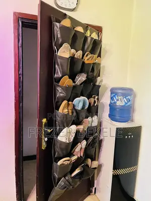 Over-the-Door Shoe Organizer የጫማ ማስቀመጫ