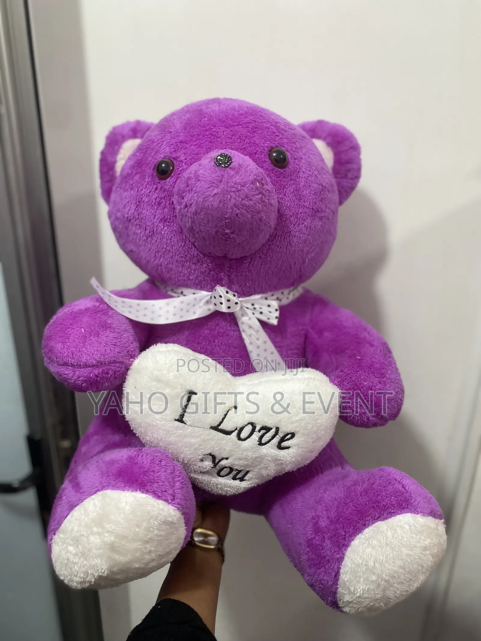 I Love You Toy Purple