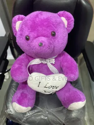 I Love You Toy Purple