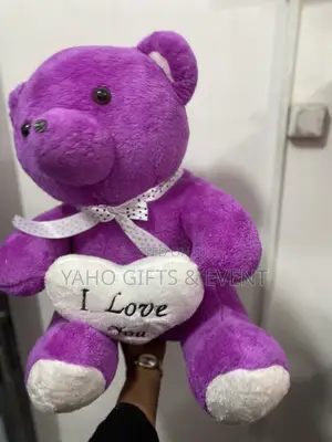 Photo - I Love You Toy Purple