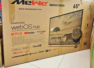 Mewe 65" New Model Uhd Smart Webos Hub Tv