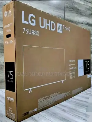 ◆Lg 75" Uhd Smart Tv (New Model) 10year Warranty