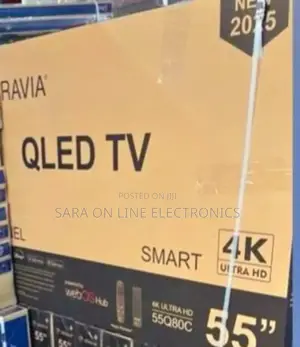 ¤■Bravia 55" Qled Android Tv ¤Free Delivery ¤