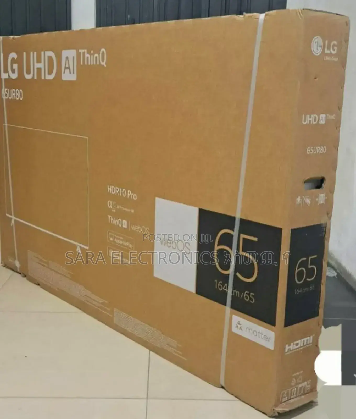 Lg 65" Webos Hub Uhd Smart Tv [New 2025 Model]
