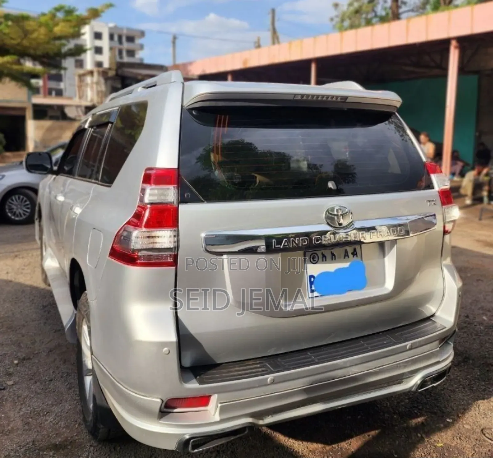 Toyota Land Cruiser Prado 2017 Silver