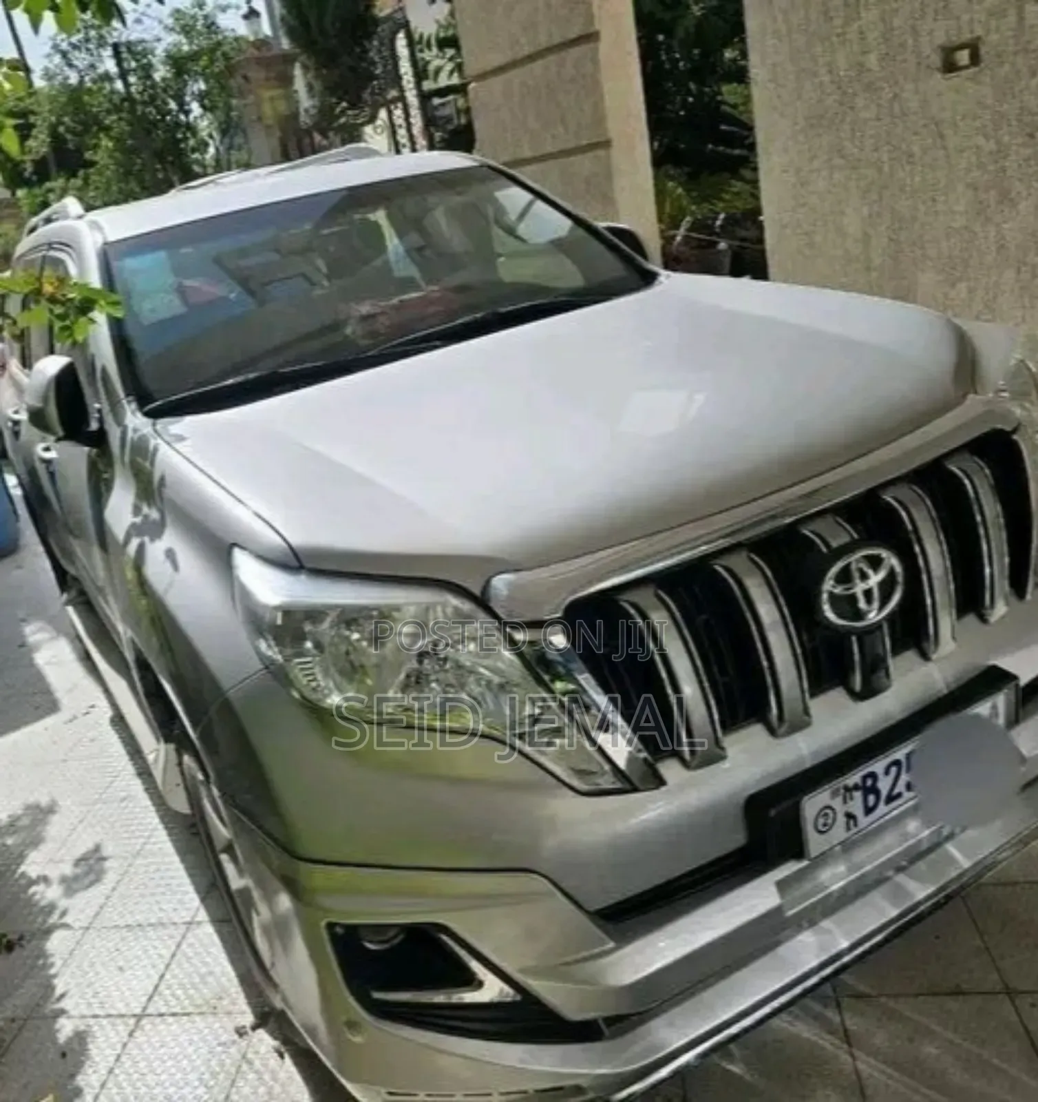 Toyota Land Cruiser Prado 2017 Silver