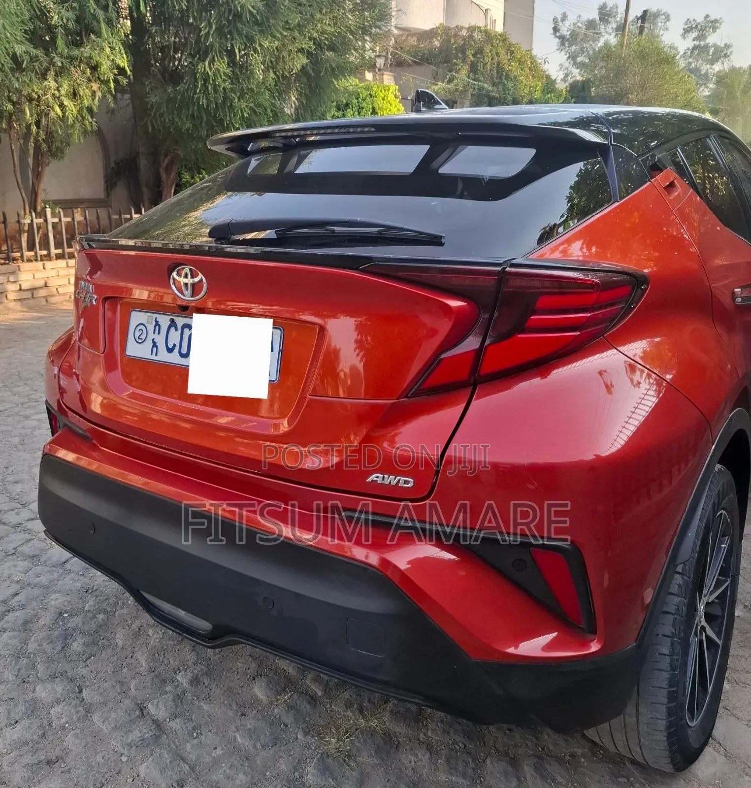 Toyota C-HR 2021 Burgundy