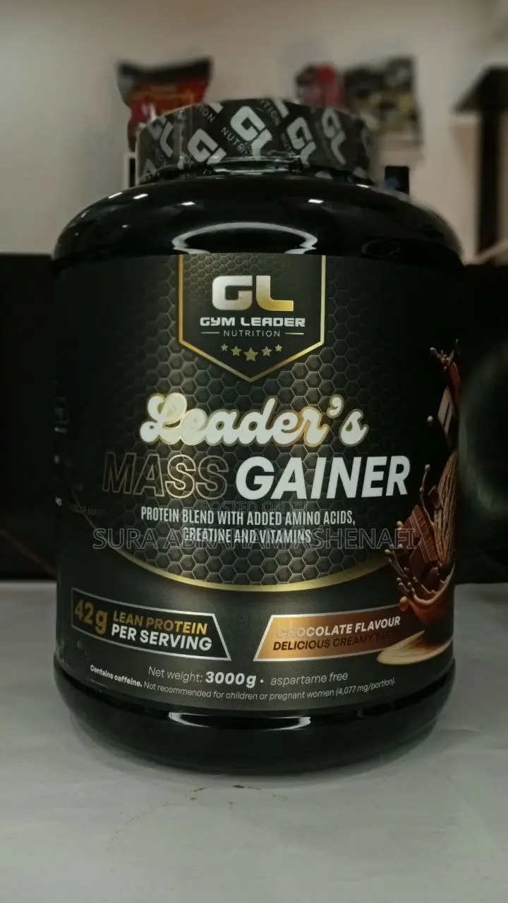 Gym Leader Mass Gainer – High-Calorie Nutritional Powder