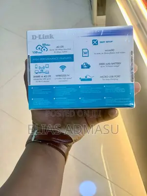 D-Link 4g Lte Mobile Router Pocket Wi-Fi for 10 Devices!