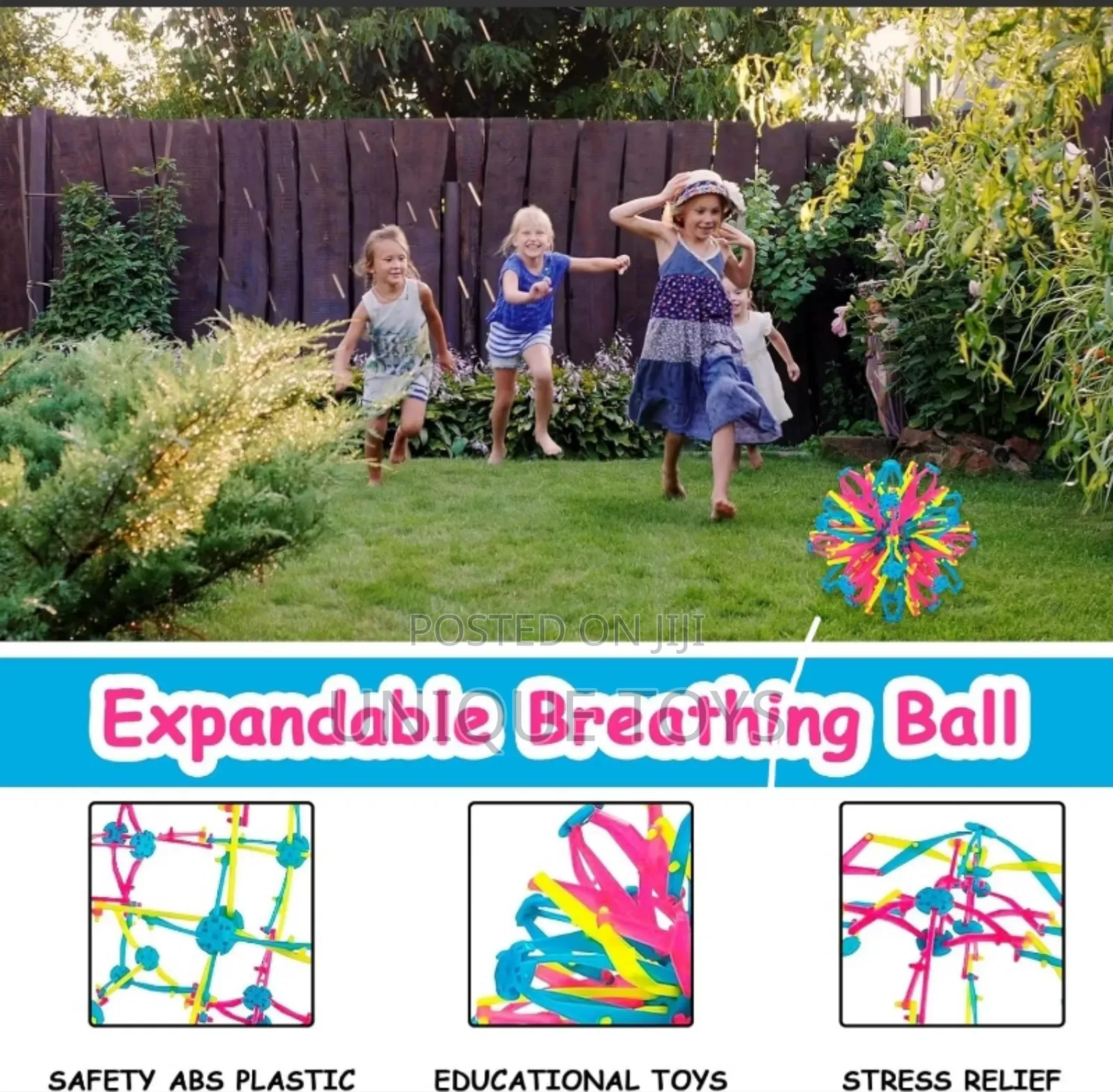 Expandable Breathing Ball – Magic Stress-Relief Sphere