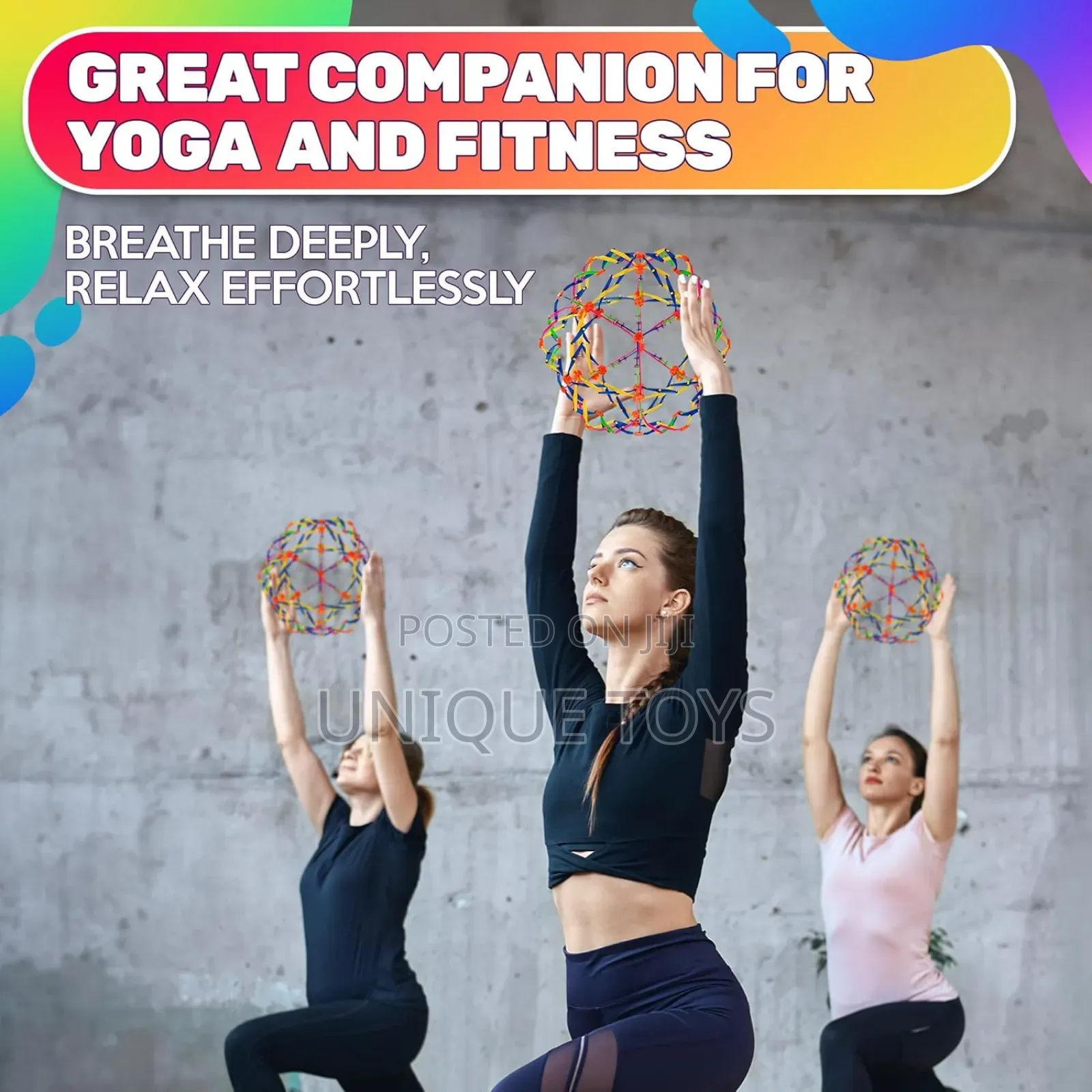 Expandable Breathing Ball – Magic Stress-Relief Sphere