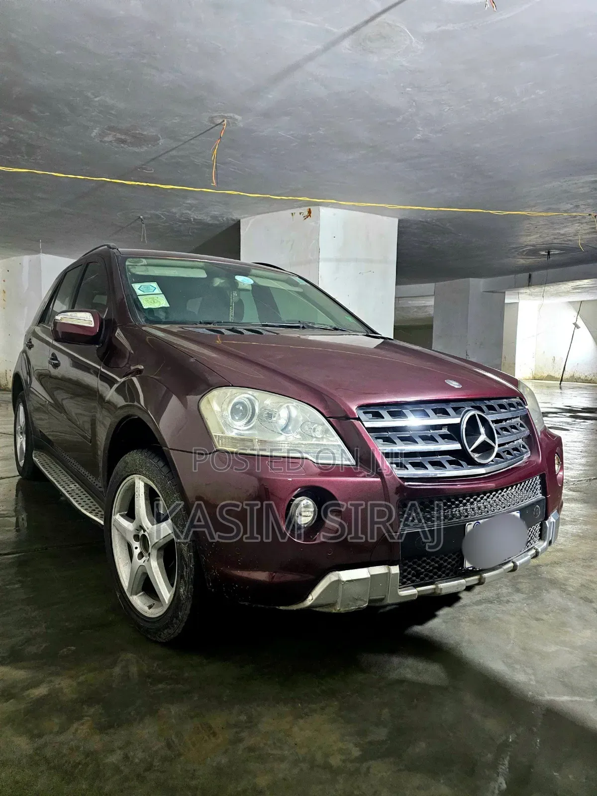 Mercedes-Benz M Class ML 350 4x2 2010 Burgundy