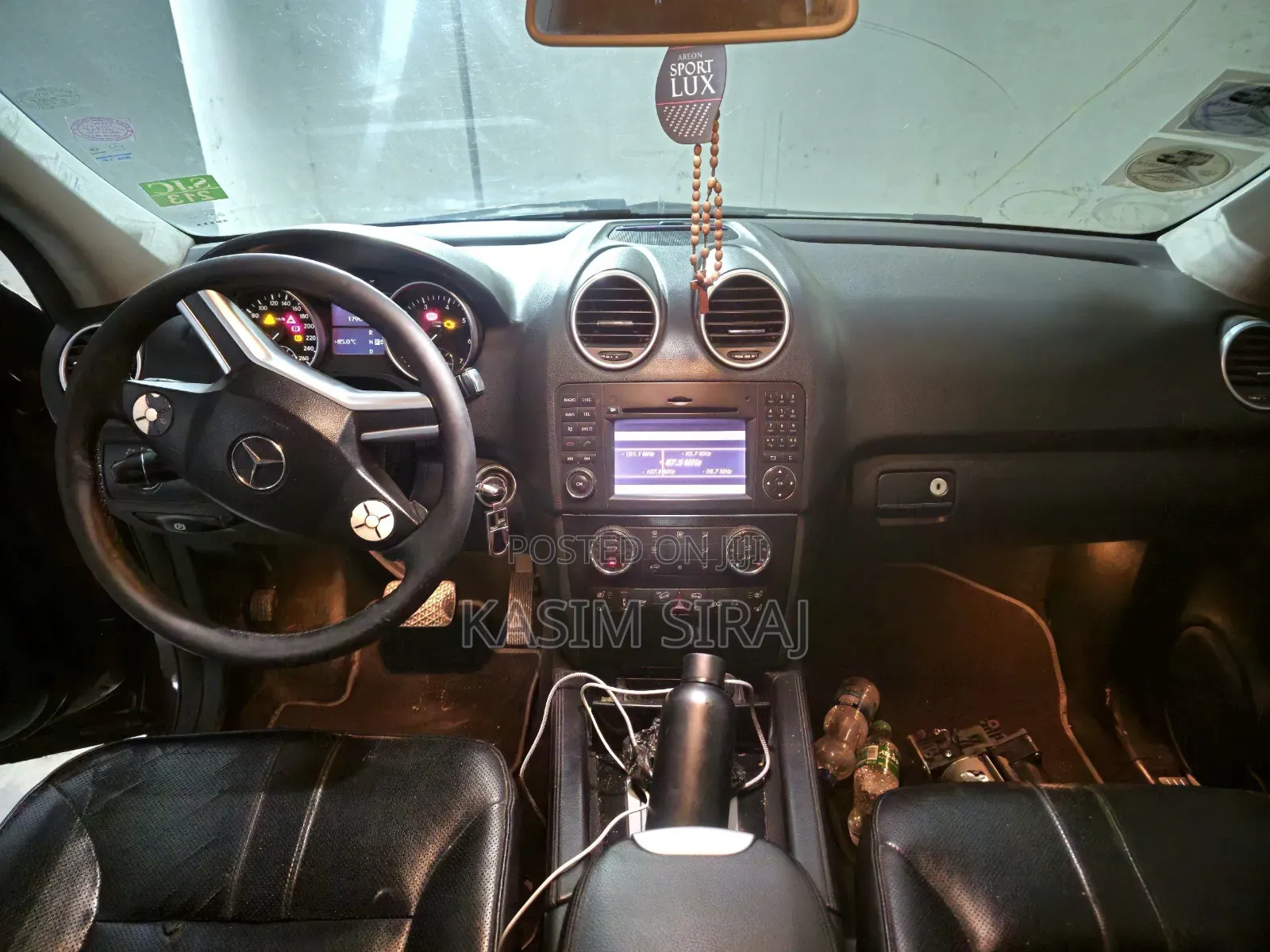 Mercedes-Benz M Class ML 350 4x2 2010 Burgundy