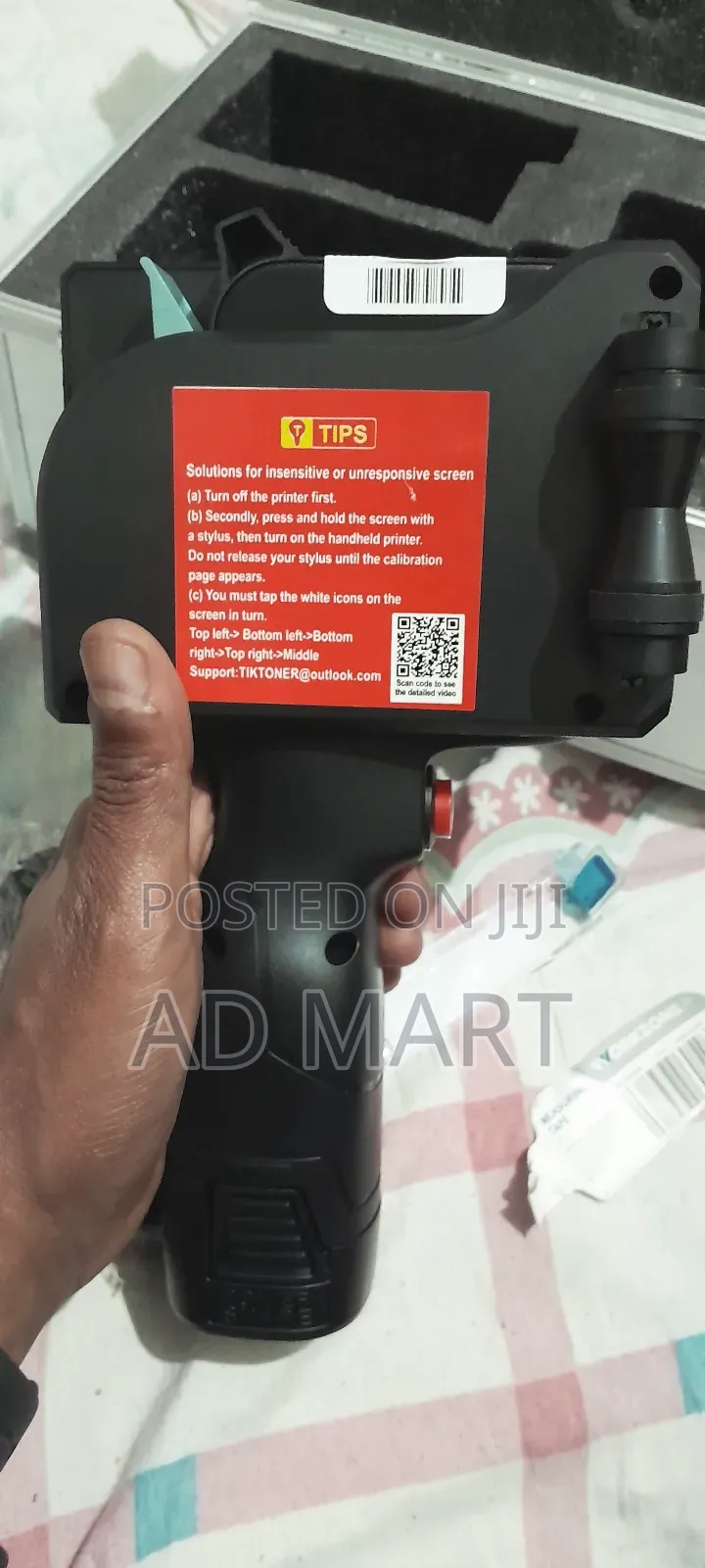 Handheld Inkjet Printer