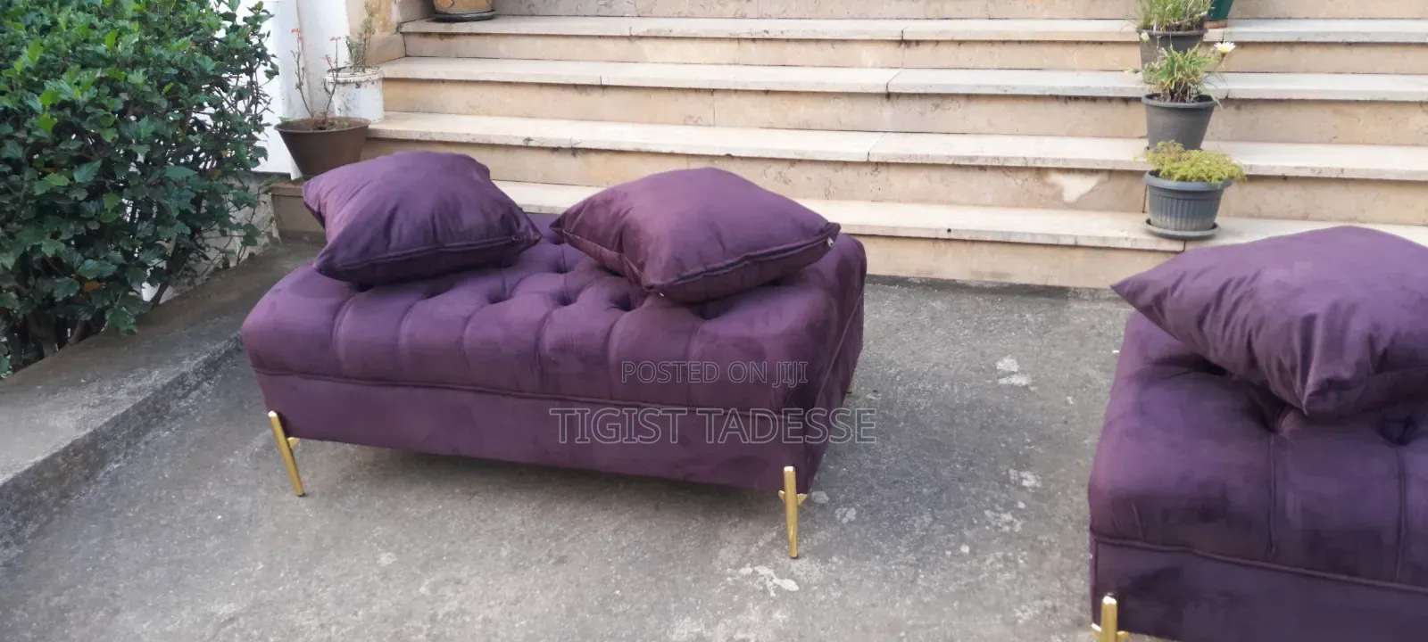 Simple Small Sofa for Your Home ጥራት ያለው ሶፋ 120*60 2pcs