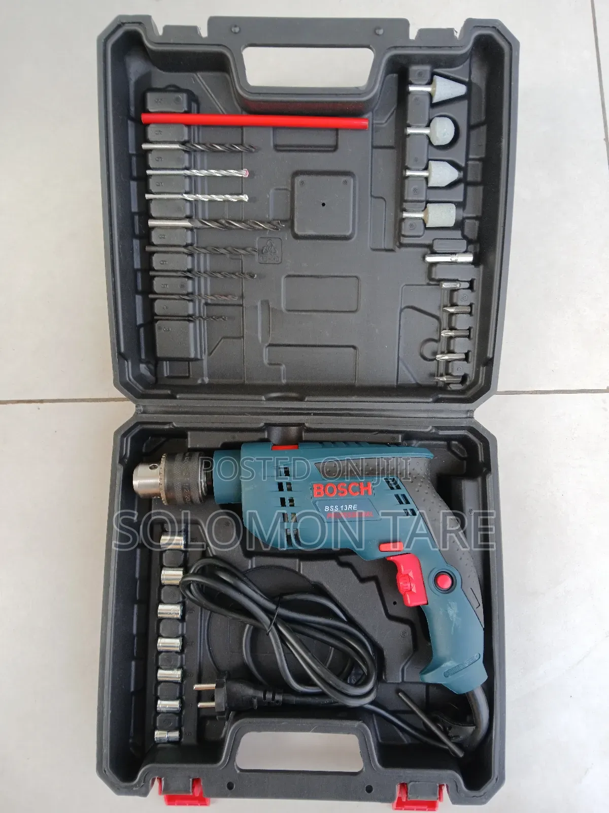 Bosch Drill With Accessories