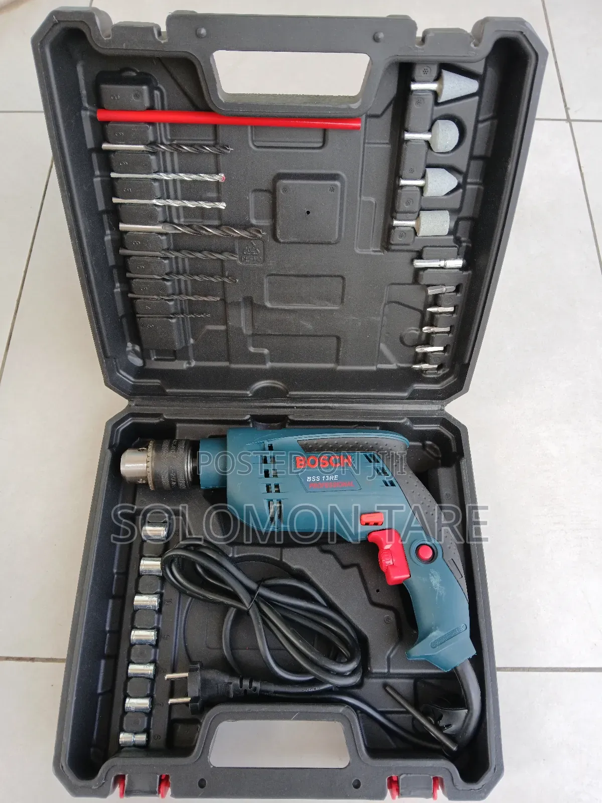 Bosch Drill With Accessories