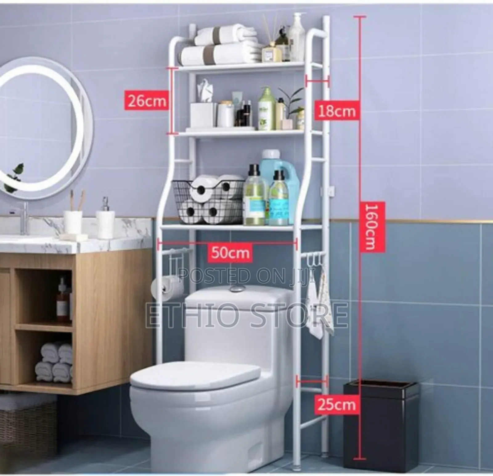 Toilet Storage Rack Organizer