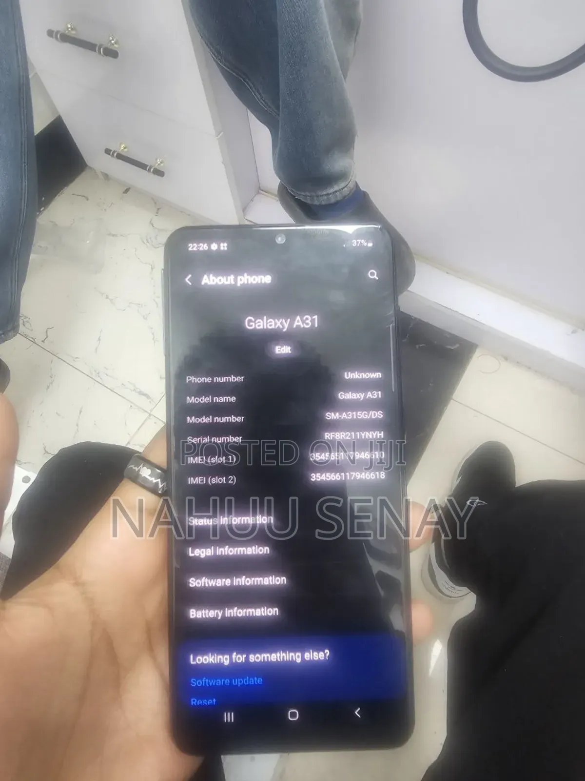 Samsung Galaxy A31 128 GB Black