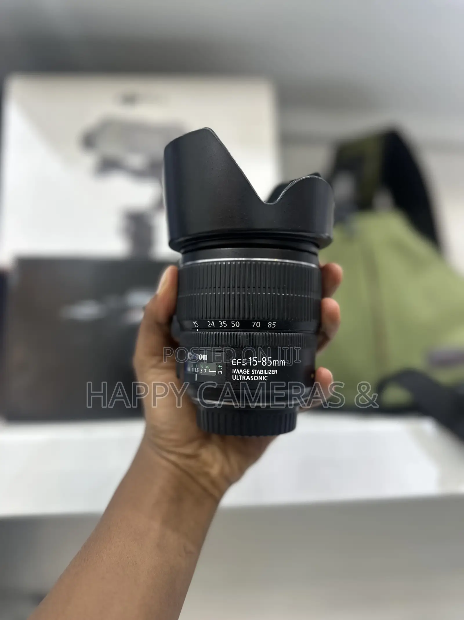 15-85mm Canon Efs Image Stabilizer Ultrasonic Lens