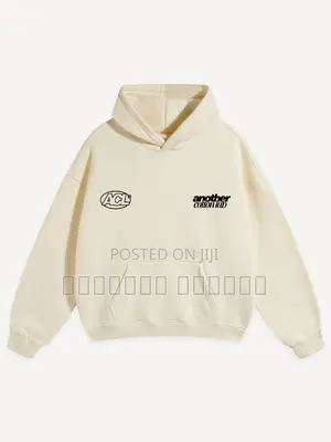 Photo - Beige Premium Hoodie – Soft, Stylish Customizable