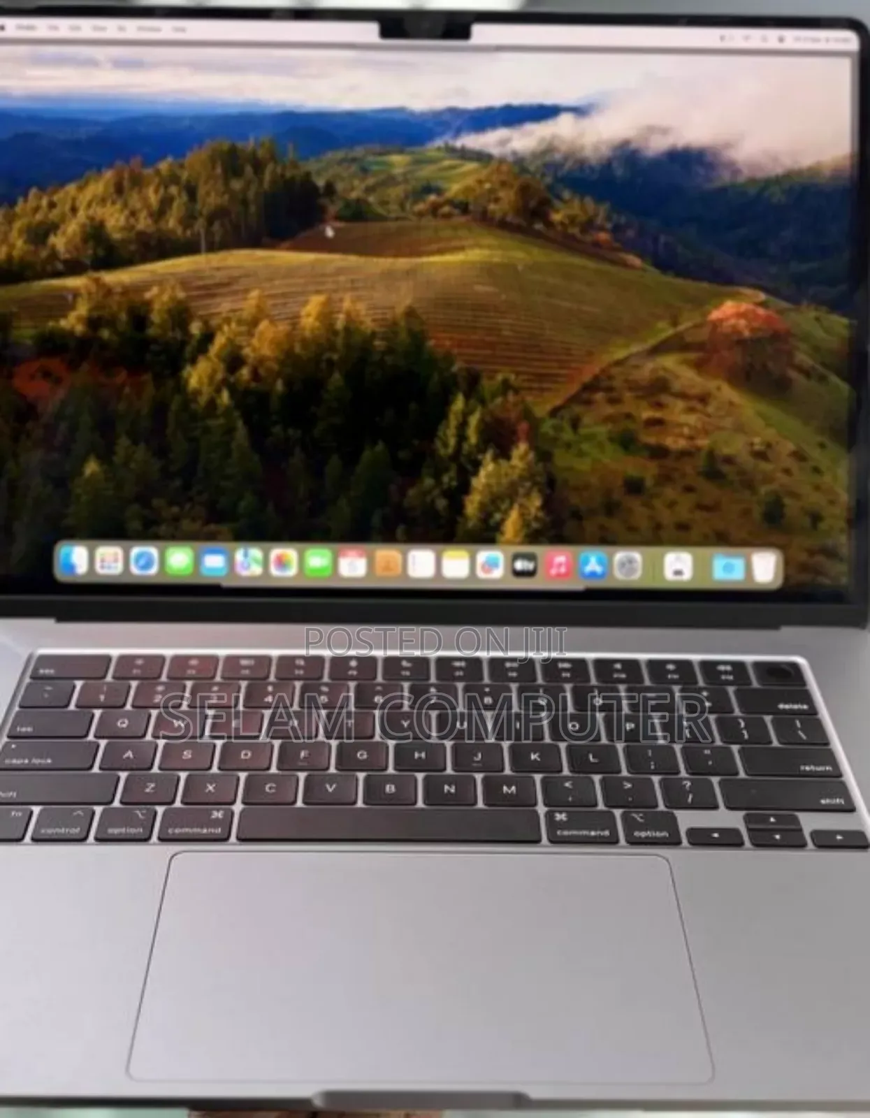 New Laptop Apple MacBook Air 2024 M3 15-Inch 8GB Apple M3 SSD 256GB