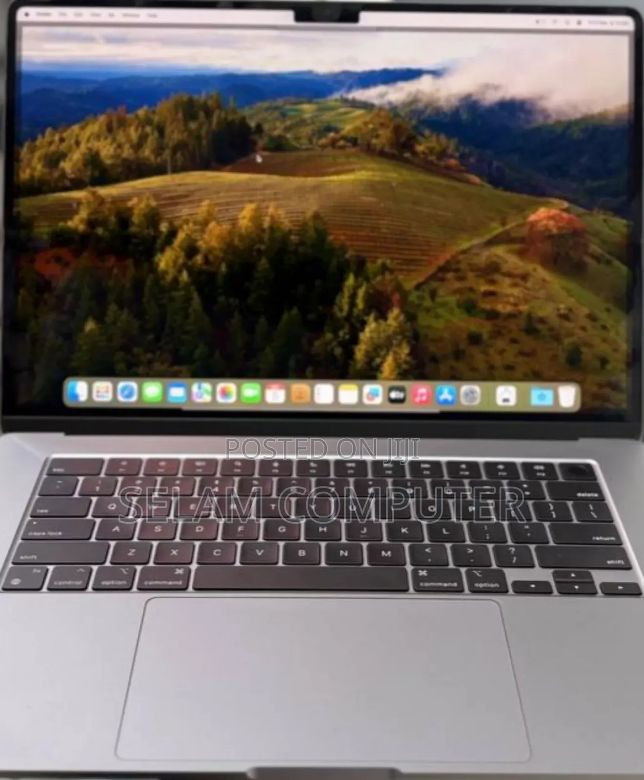 New Laptop Apple MacBook Air 2024 M3 15-Inch 8GB Apple M3 SSD 256GB