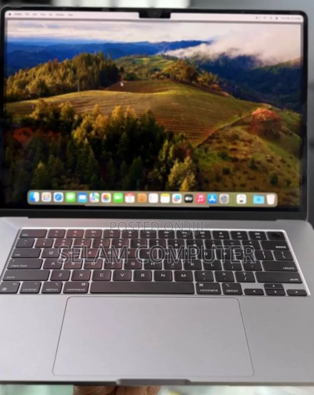 New Laptop Apple MacBook Air 2024 M3 15-Inch 8GB Apple M3 SSD 256GB