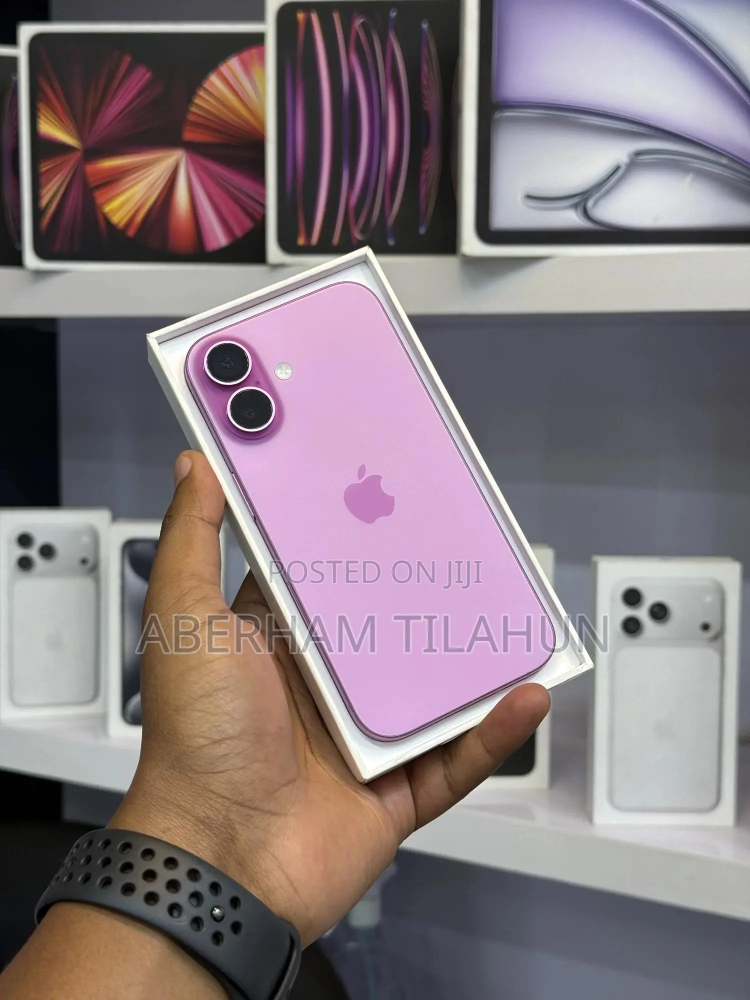 New Apple iPhone 16 128 GB Pink