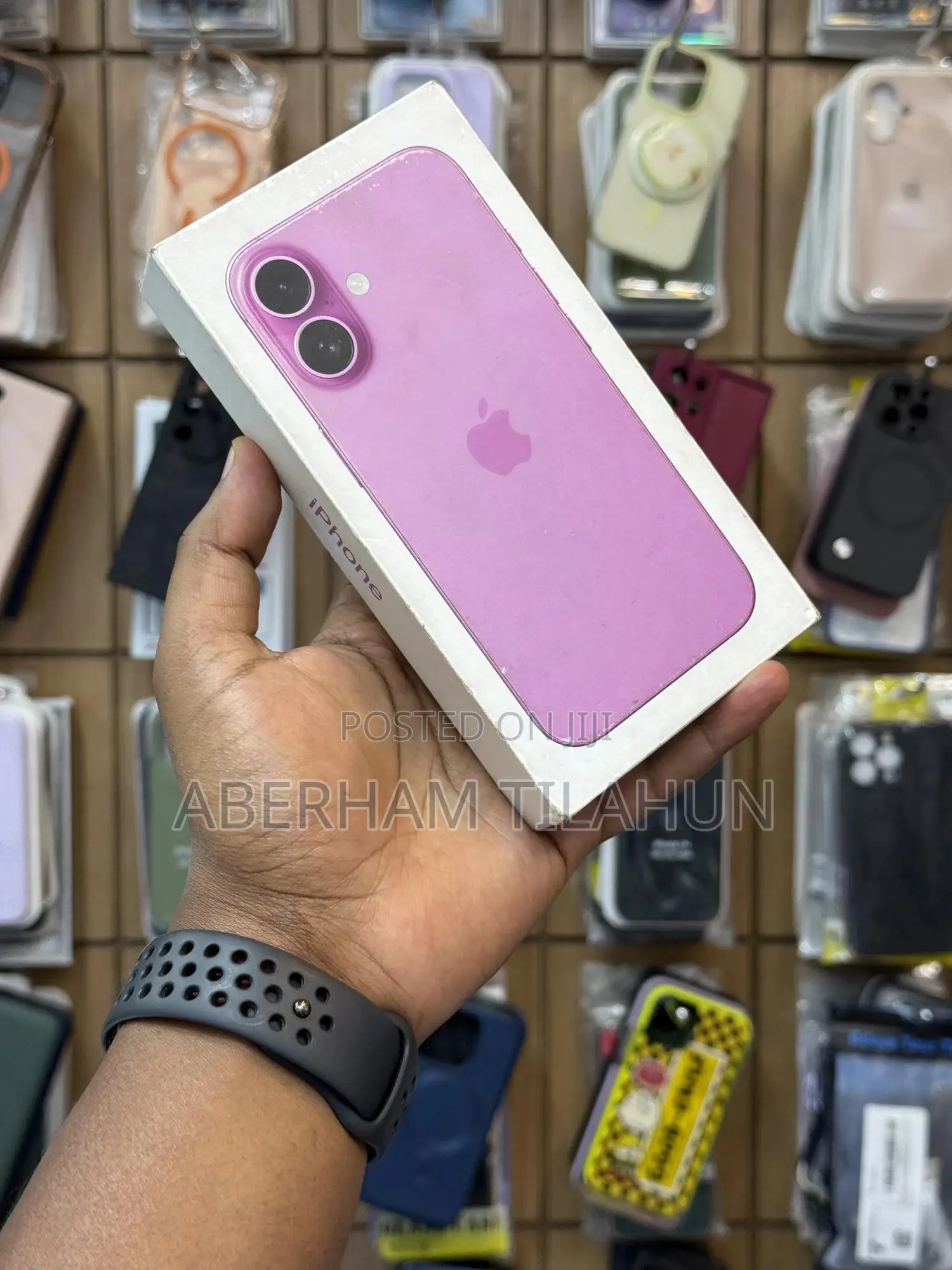 New Apple iPhone 16 128 GB Pink