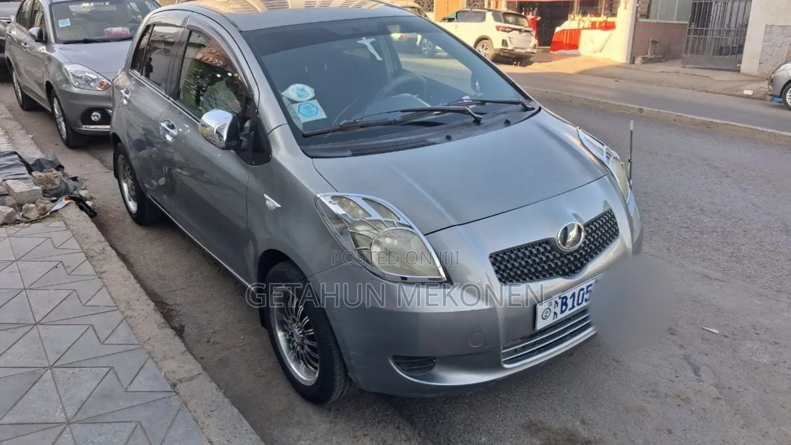 Toyota Yaris 2008 Gray