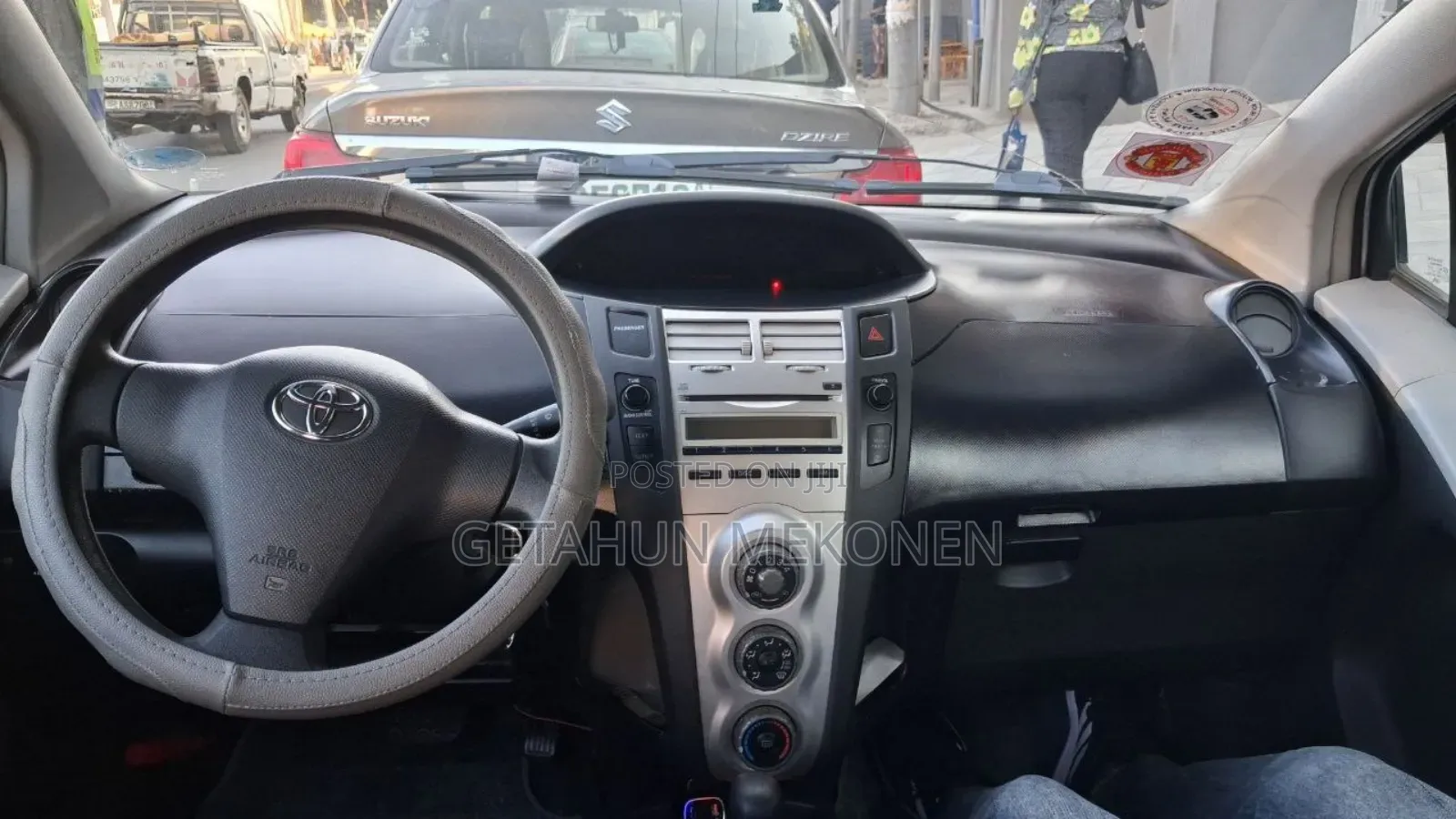 Toyota Yaris 2008 Gray