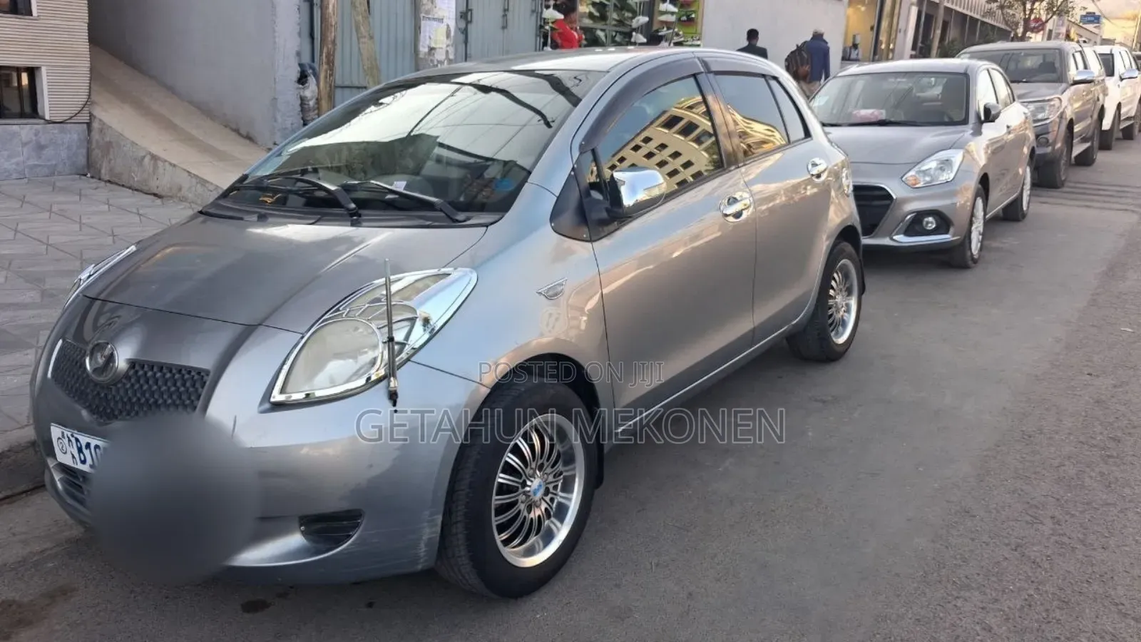 Toyota Yaris 2008 Gray