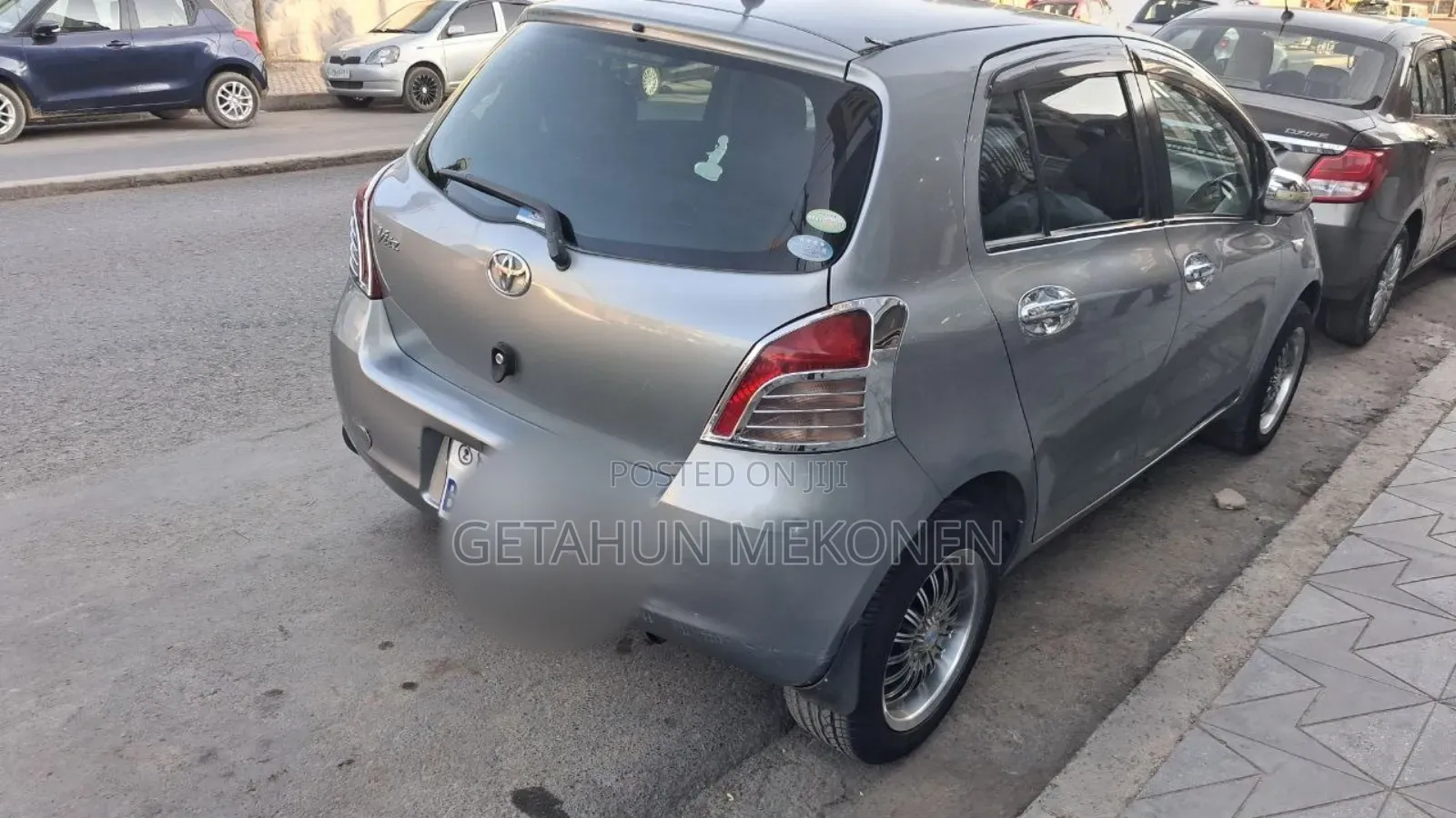 Toyota Yaris 2008 Gray