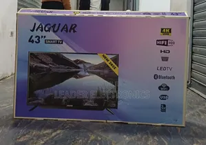 Photo - Jaguar 43'' Double Glass Smart Tv – Premium Picture, Smart Performance