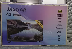 Jaguar 43'' Double Glass Smart Tv – Premium Picture, Smart Performance