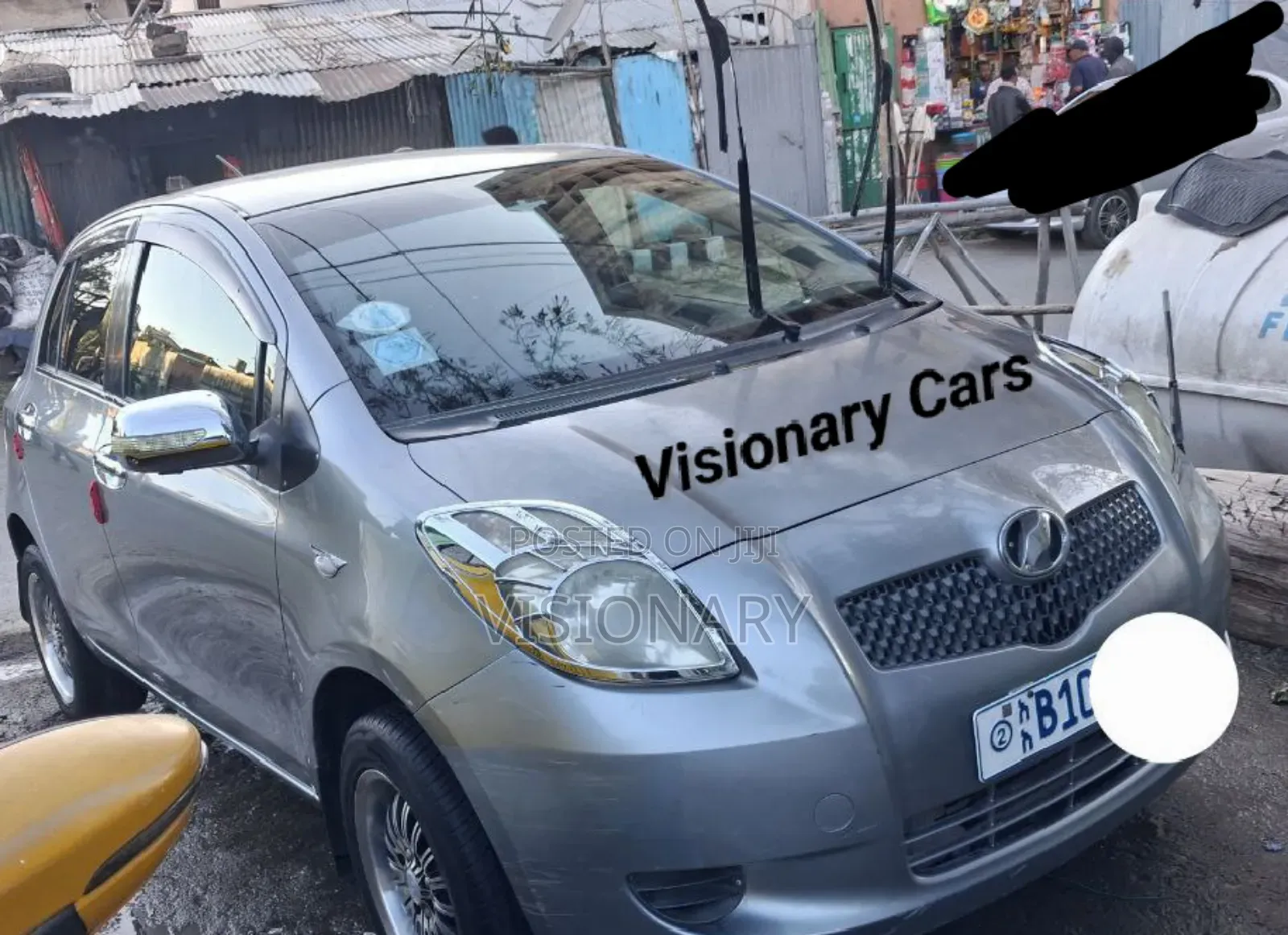 Toyota Yaris 2008 Gray