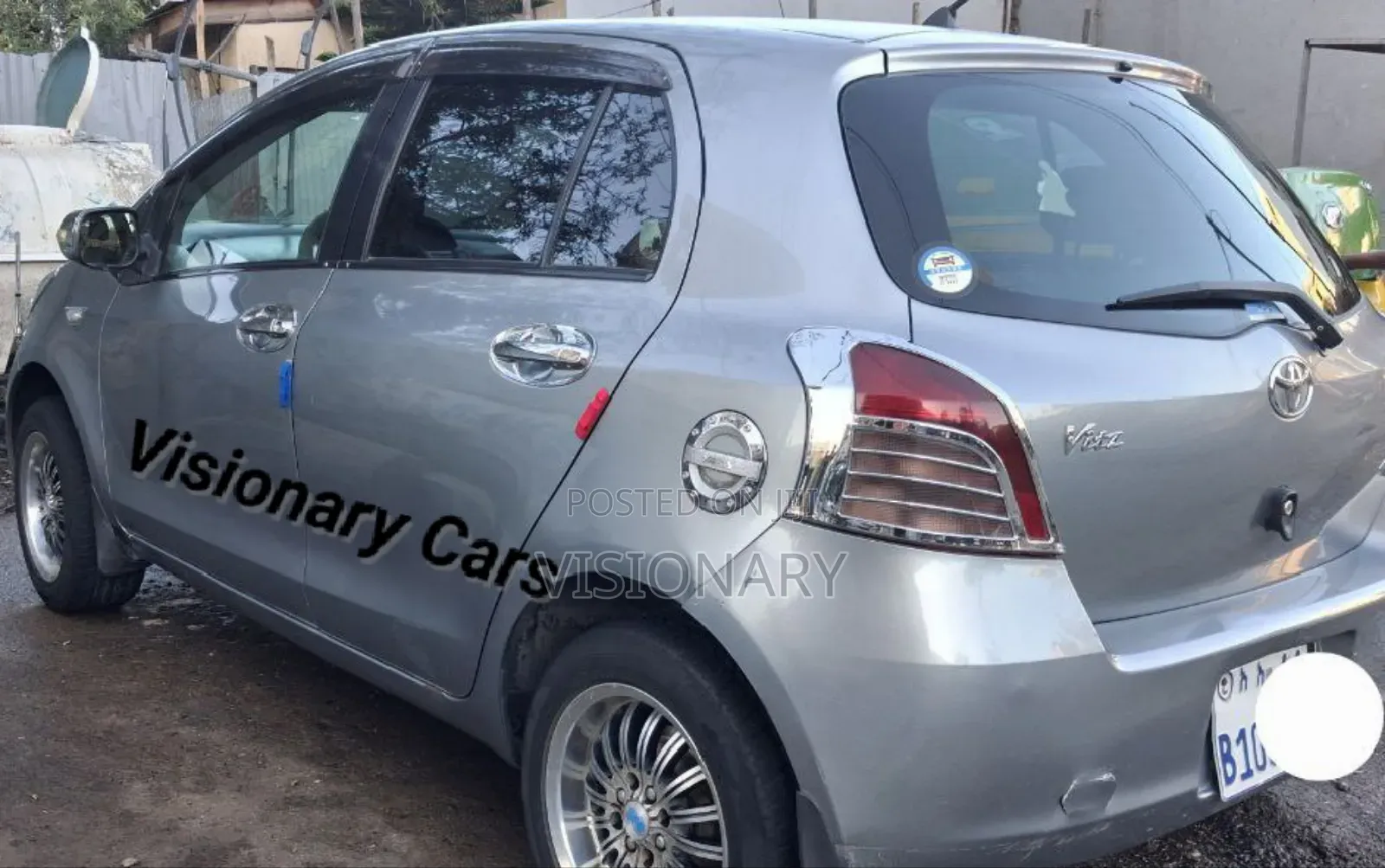 Toyota Yaris 2008 Gray