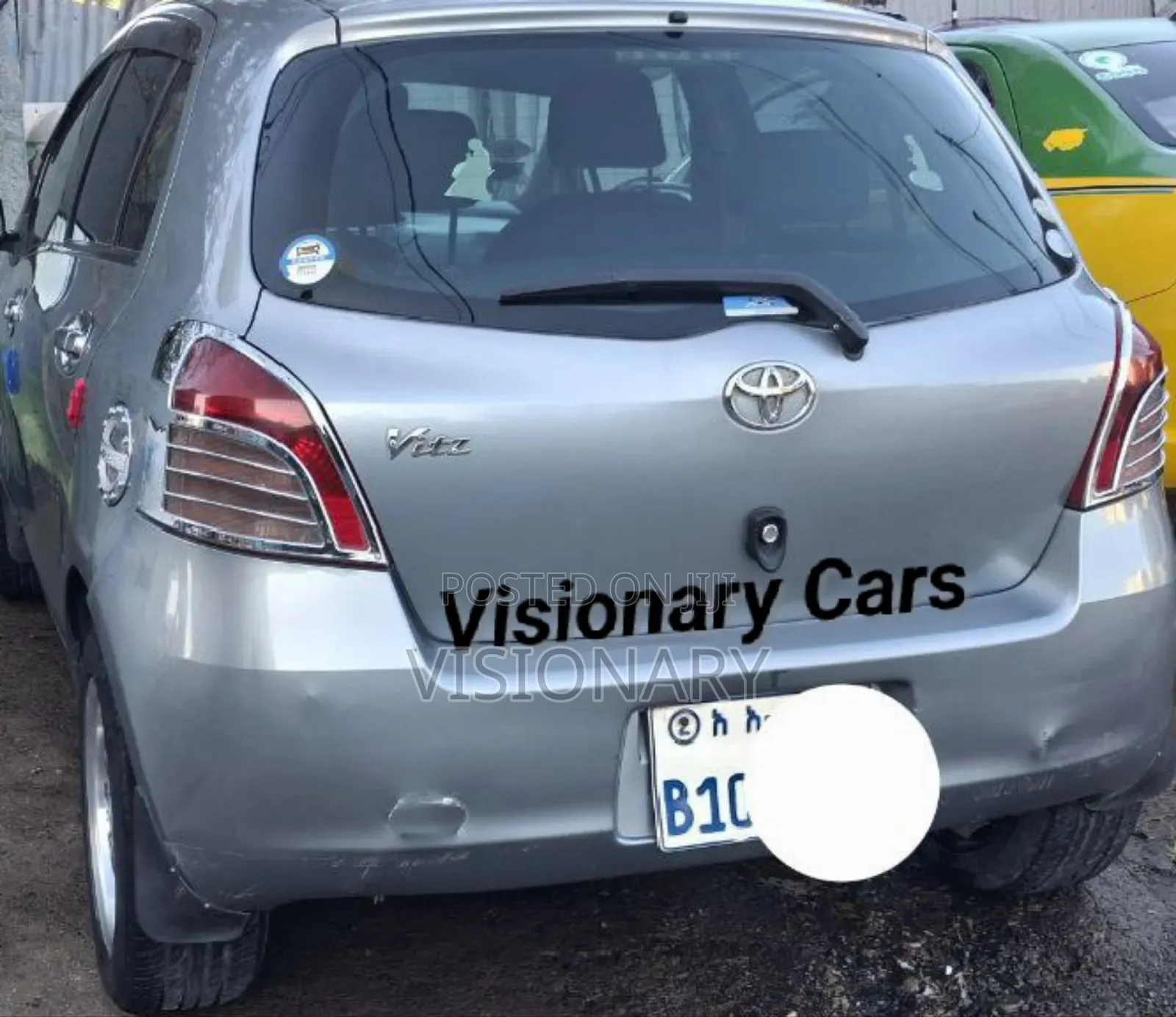 Toyota Yaris 2008 Gray