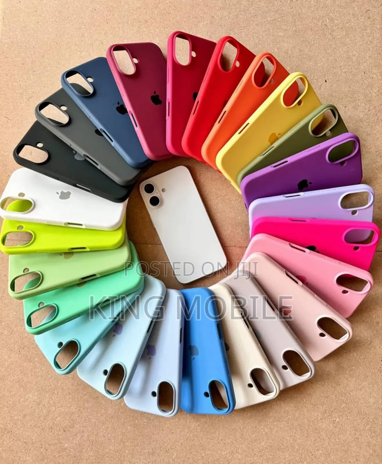 Silcon Covers for iPhone All Models