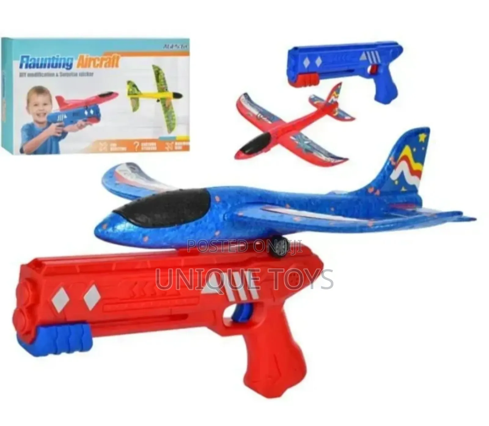 Foam Airplane Catapult Gun – Ready, Aim, Fly