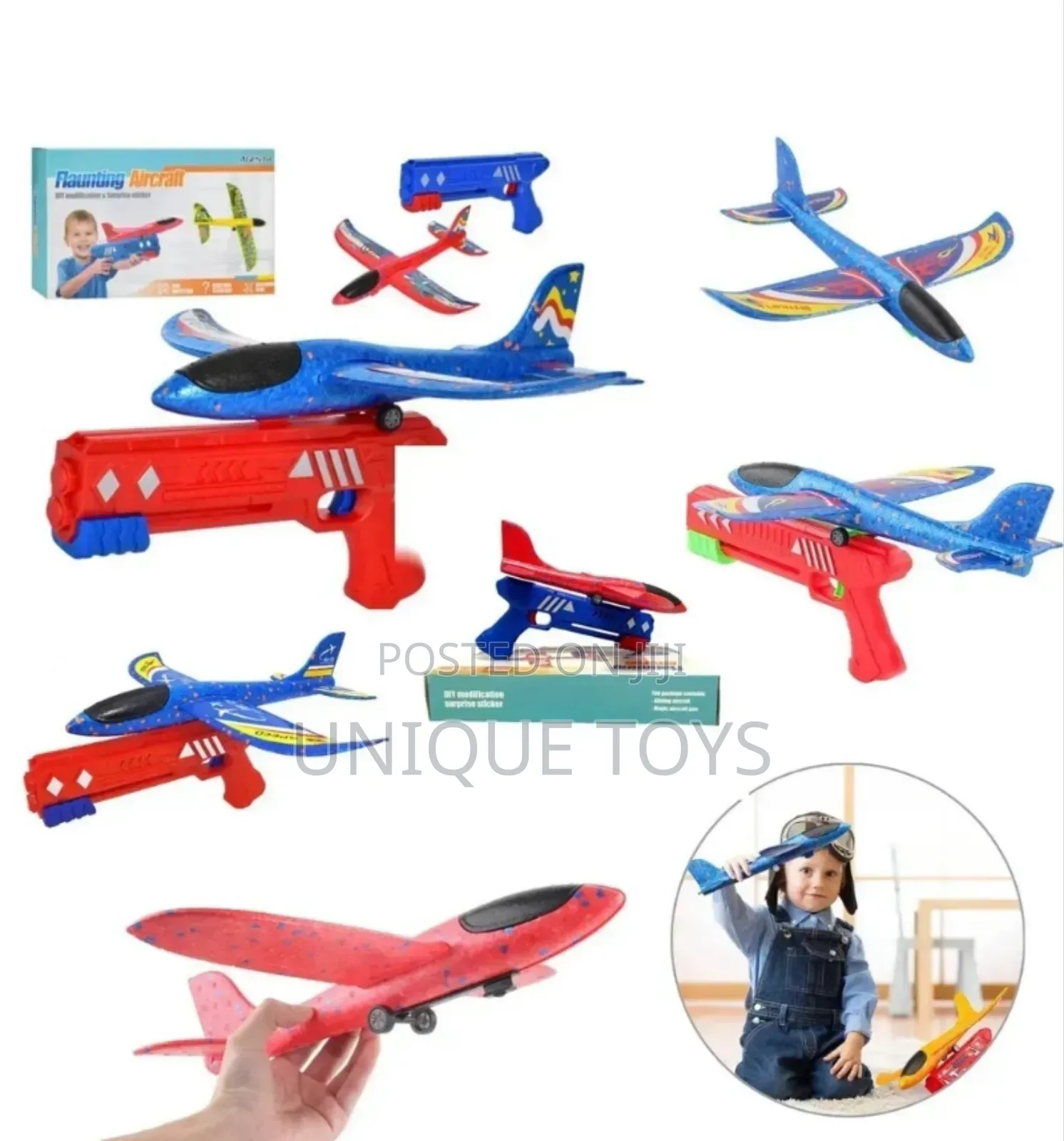 Foam Airplane Catapult Gun – Ready, Aim, Fly