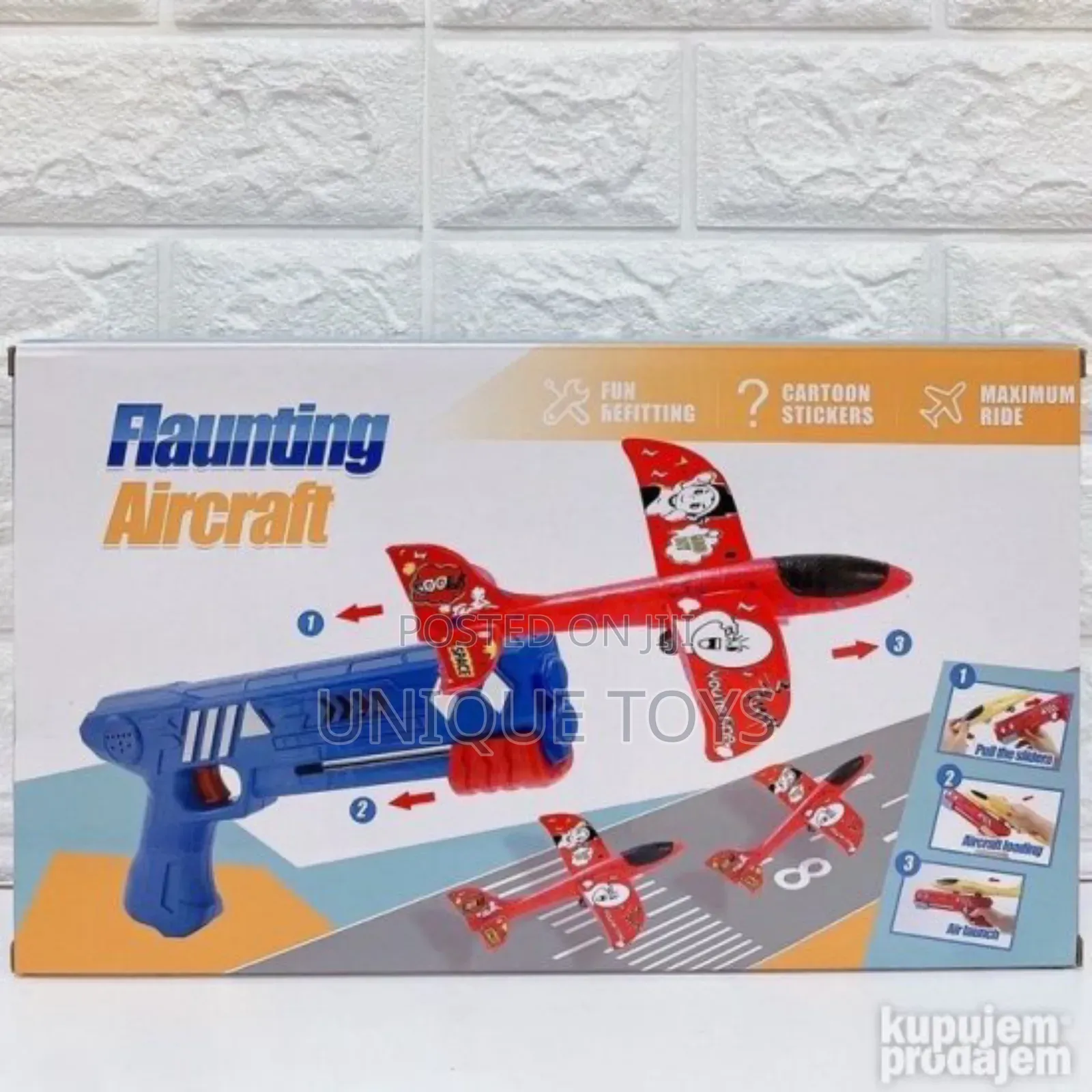Foam Airplane Catapult Gun – Ready, Aim, Fly