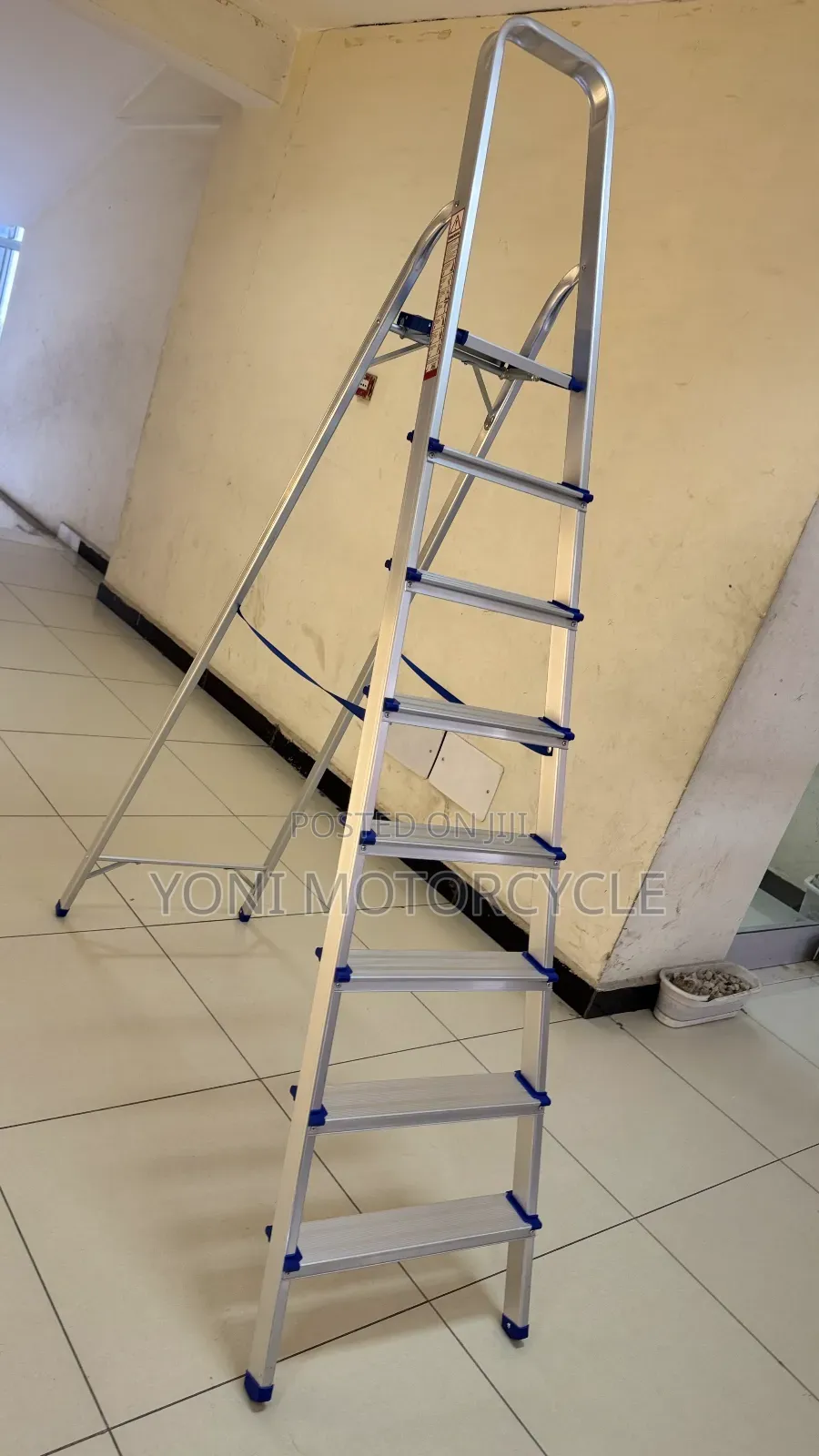 ተጣጣፊ መሰላል Aluminum Ladder8 Step.7ladderfolding Ladder0folding