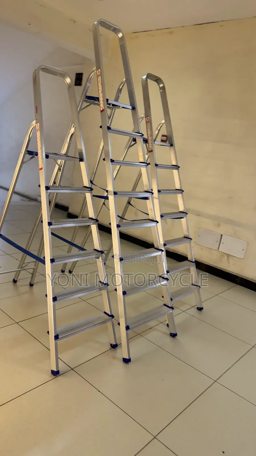 Folding Aluminum Ladder 8step Multifunctional Ladder00lader