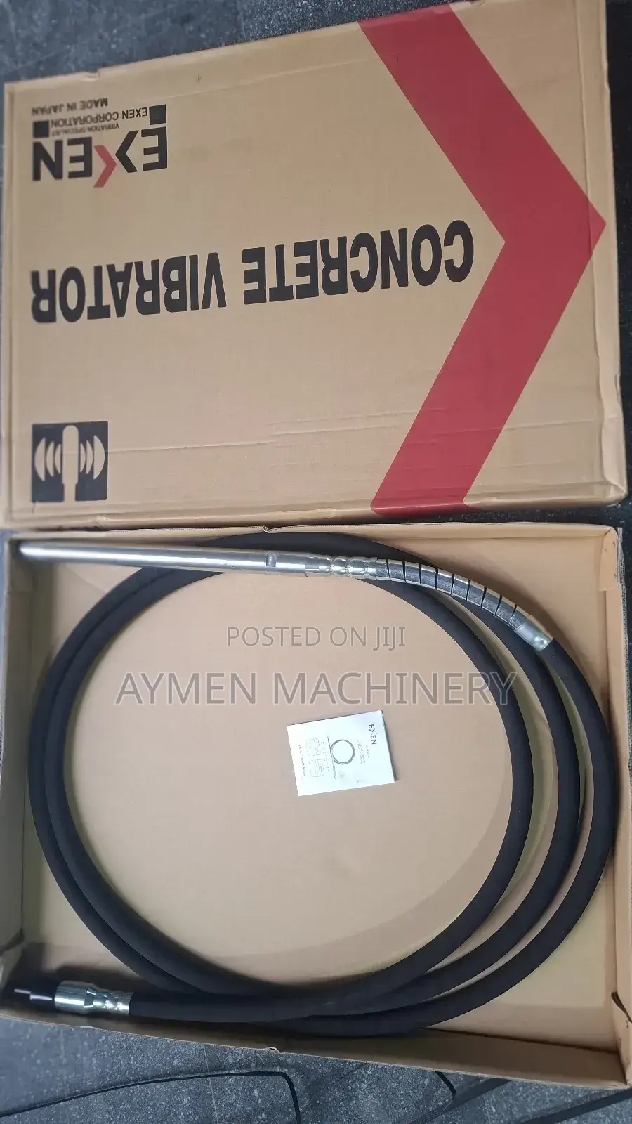 Exen Japan Concrete Vibrator Hose
